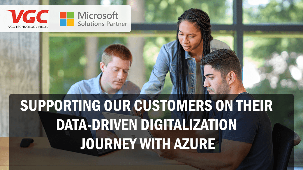 Supporting our customers on their data-driven digitalization journey with Azure